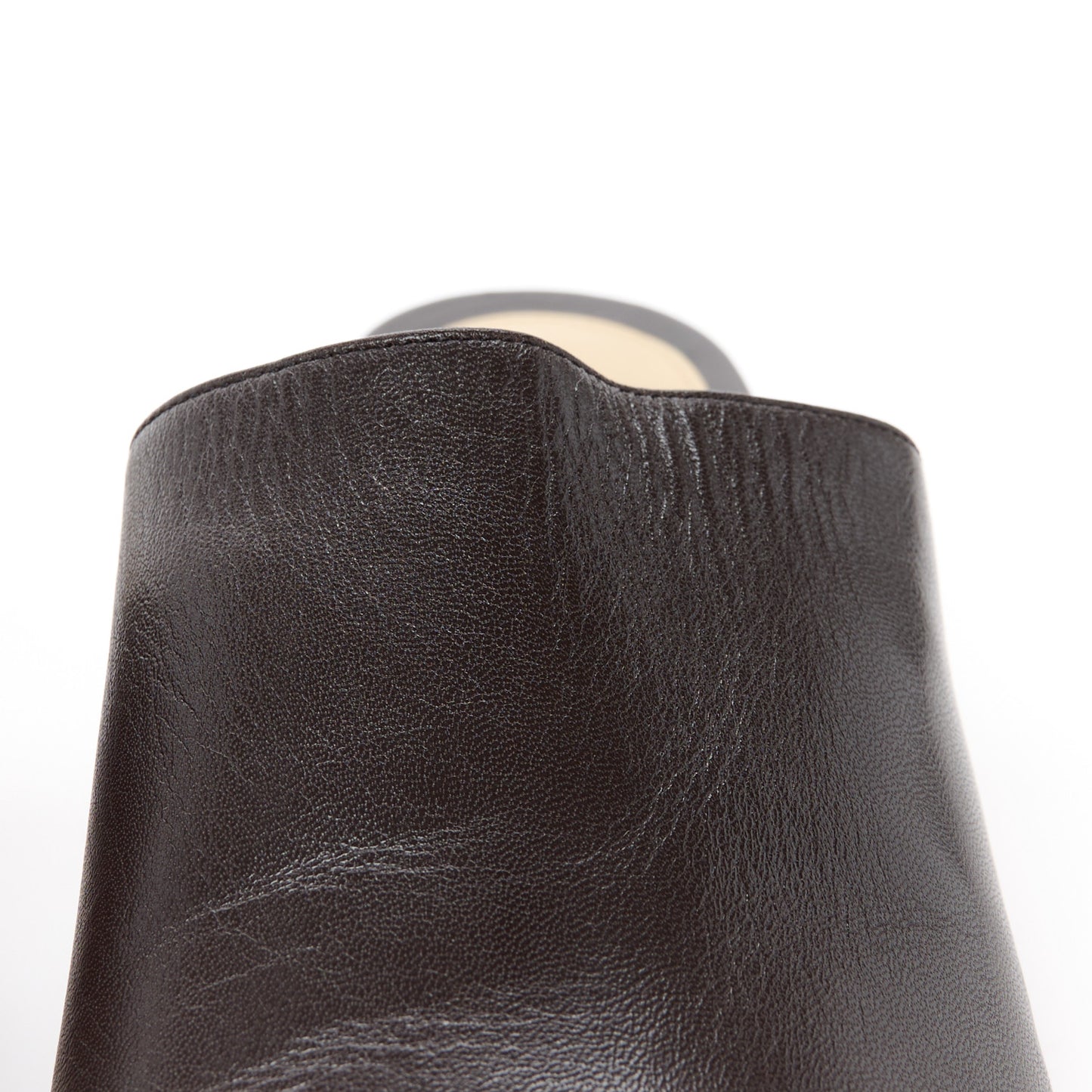 Lambskin Stretch Lounge Sandals 39 Fondant