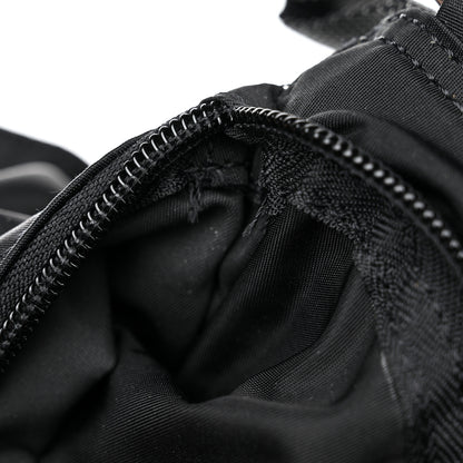 Prada Nylon Flat Messenger Bag Black 10 of 10