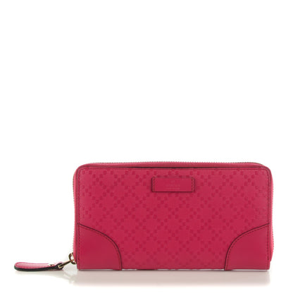 Gucci Bright Diamante Zip Around Wallet Blossom 1 of 7