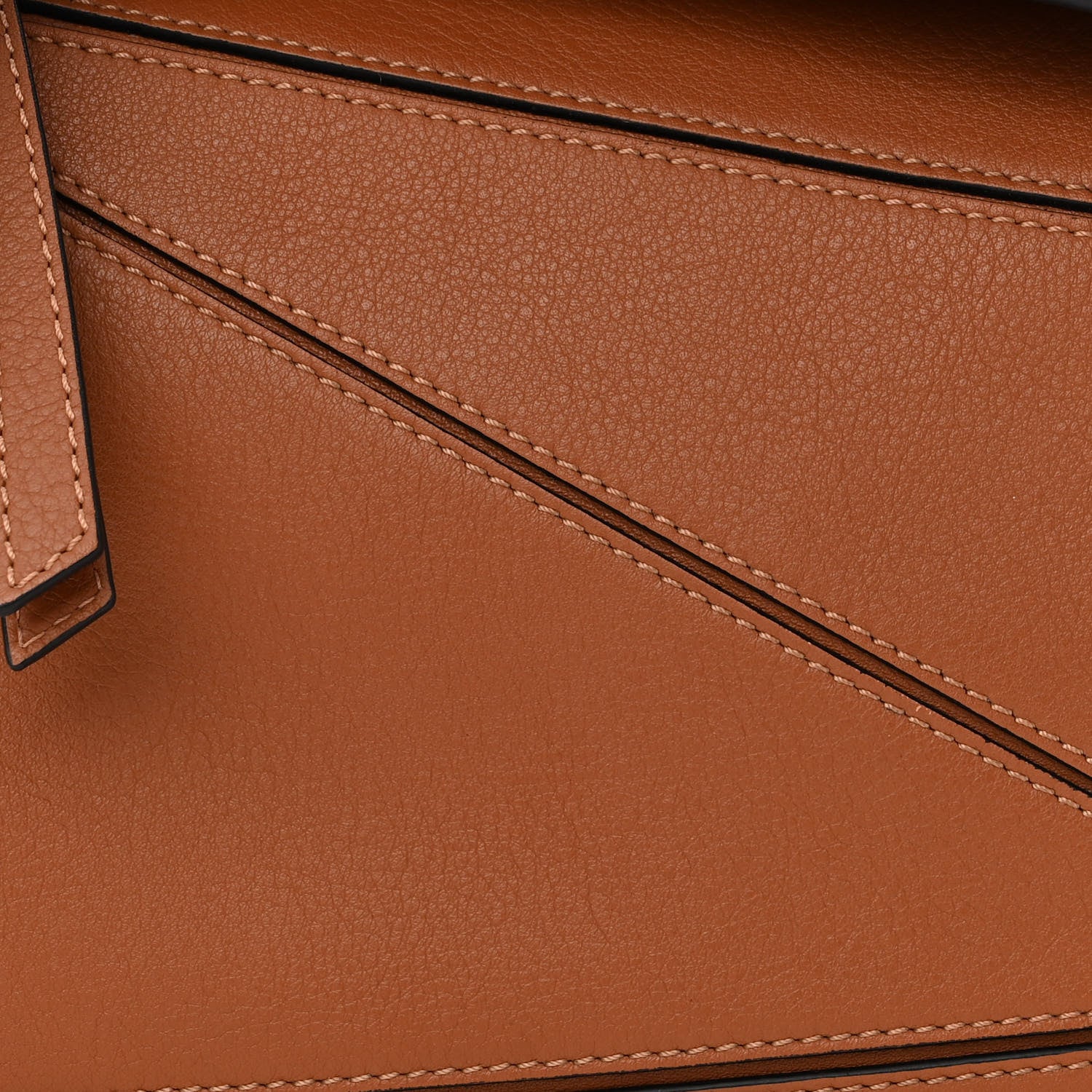 Loewe Calfskin Small Puzzle Bag Tan 8 of 10