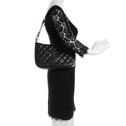Chanel Caviar Quilted Hobo Black 2 of 8