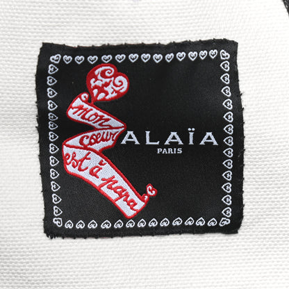 Alaia Canvas Large Frida 36 Tote Black 7 of 15