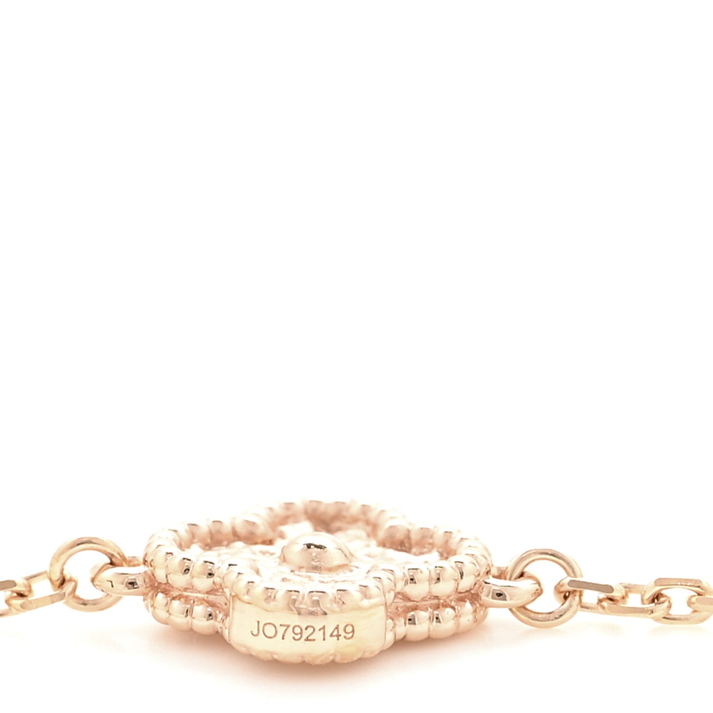 18K Rose Gold 16 Motifs Sweet Alhambra Necklace
