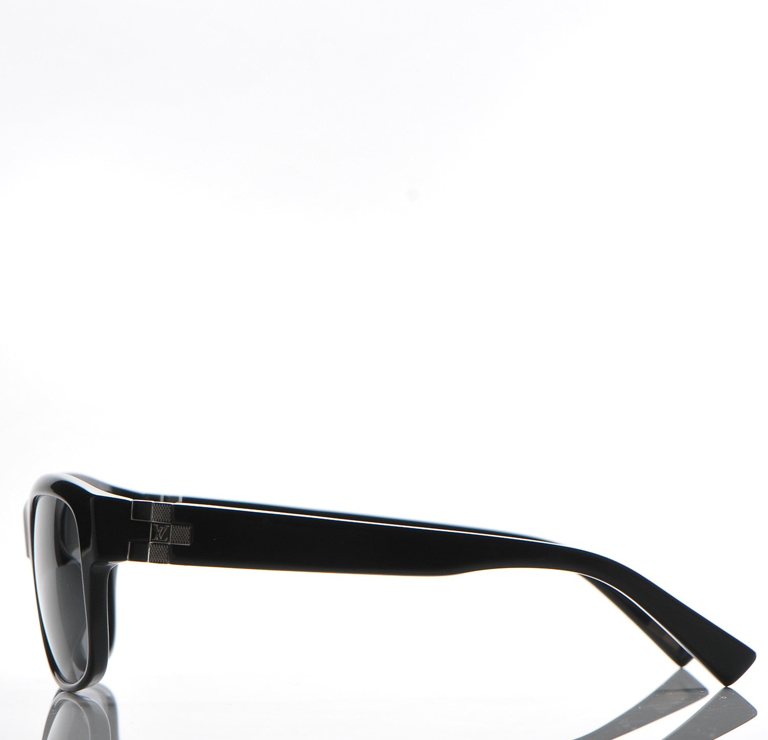 Louis Vuitton Acetate Damier PM Sunglasses Z0359E Black 3 of 8