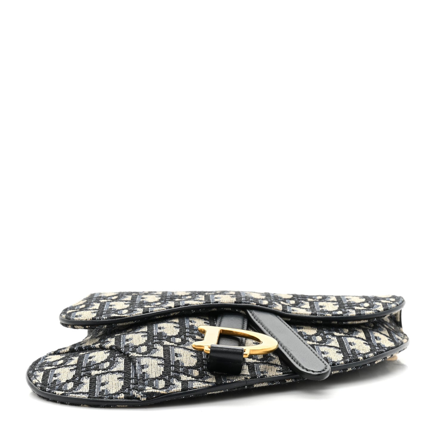 Oblique Saddle Belt Pouch Blue