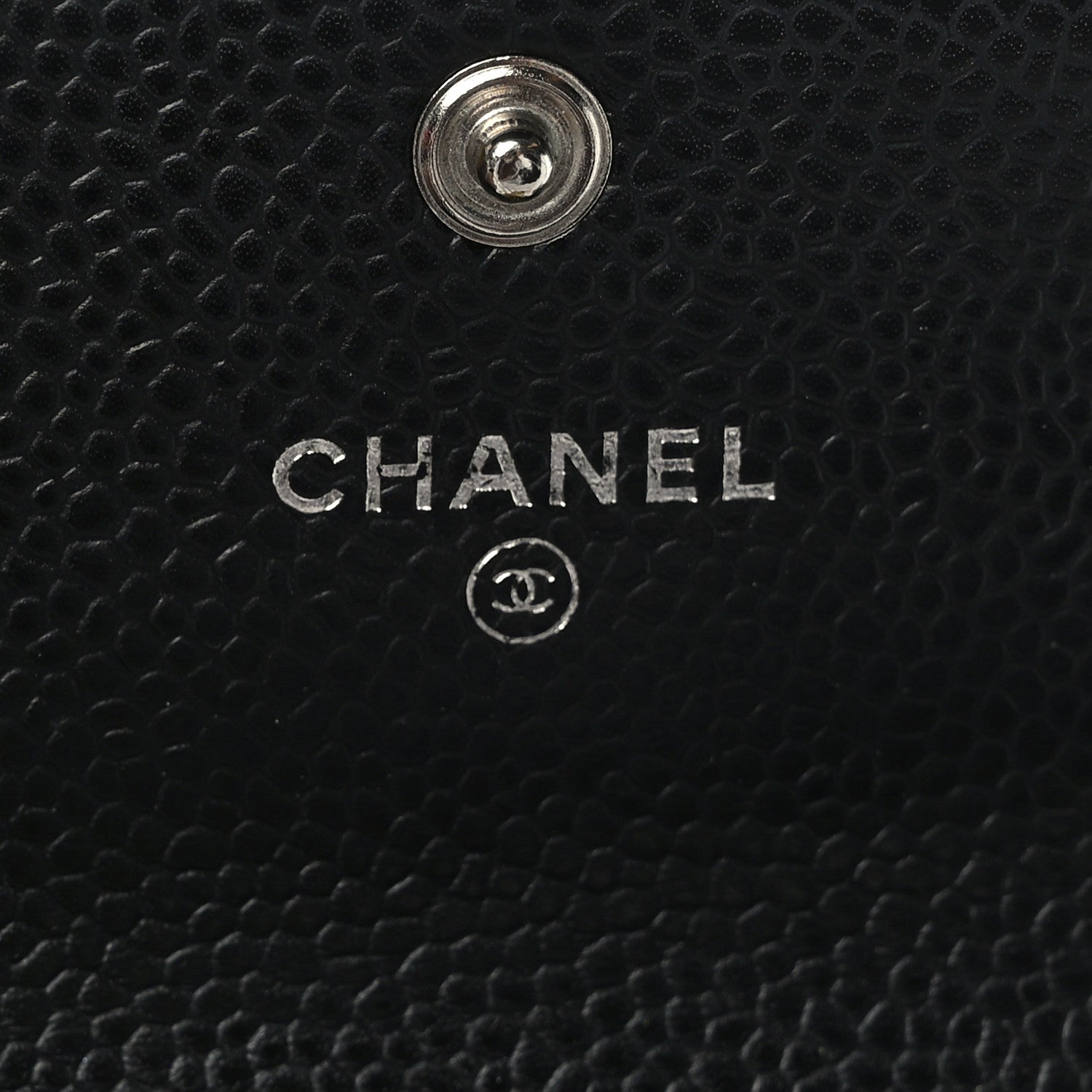 Chanel Caviar Quilted Flap Card Holder Black 6 of 10