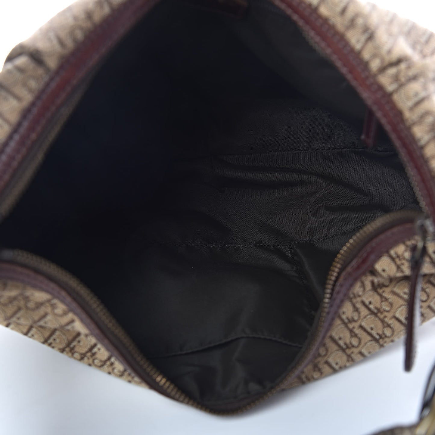 Monogram Buckle Hobo Beige