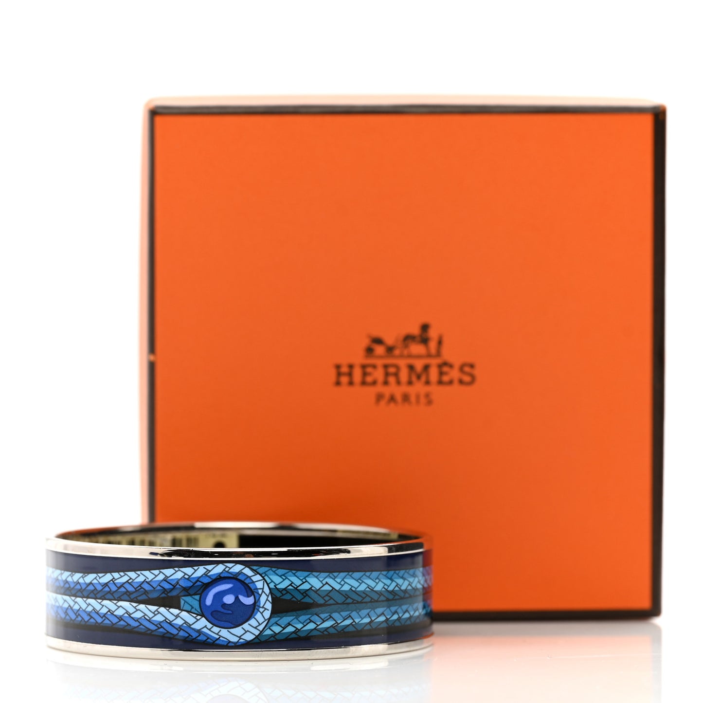 Enamel Printed Wide Brandebourgs Bracelet 65