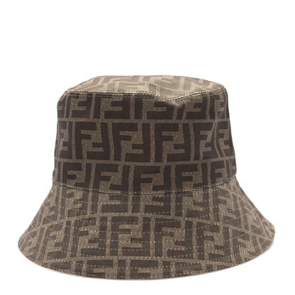 Fendi Poyester FF Reversible Bucket Hat S Tobacco Beige 7 of 13