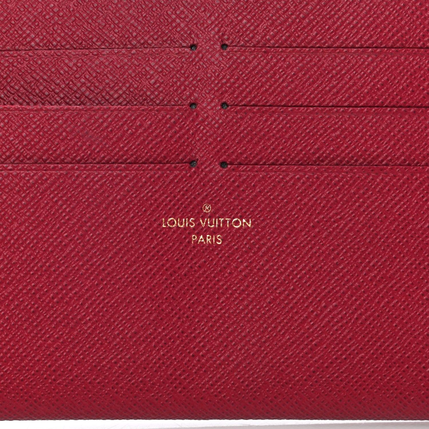Louis Vuitton Calfskin Felicie Card Holder Insert Fuchsia 6 of 6