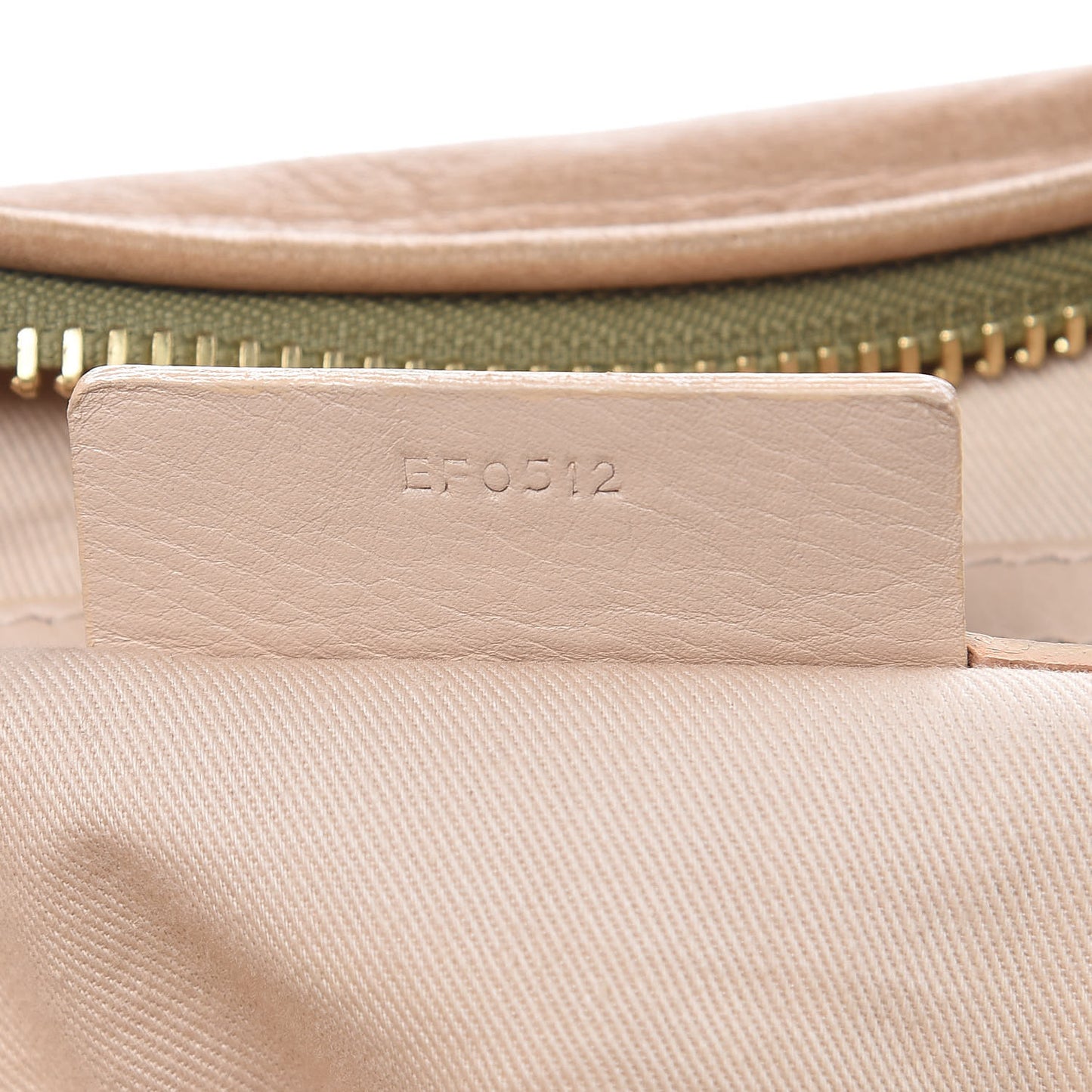 Washed Lambskin Large Studded Pandora Beige