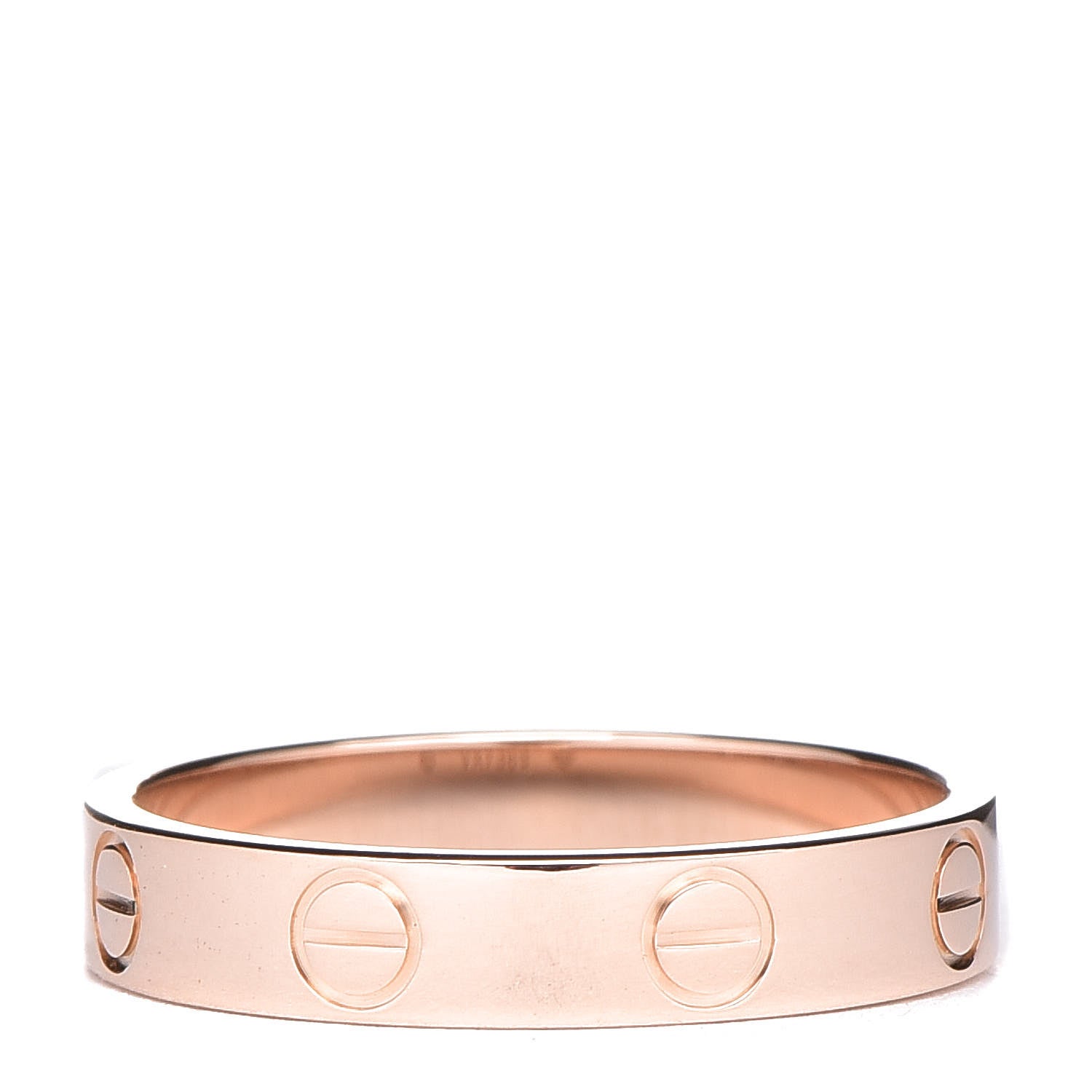 Cartier 18K Pink Gold 3.5mm LOVE Wedding Band Ring 52 6 4 of 4