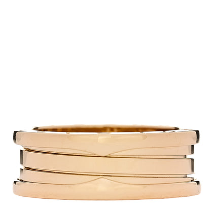 Bulgari 18K Yellow Gold B.Zero1 Three-Band Ring 62 10 1 of 7