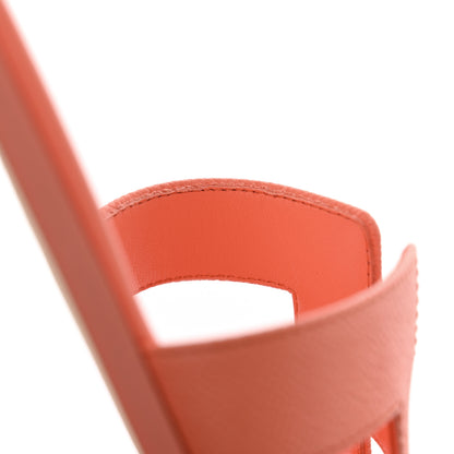 Hermes Epsom Oran Sandals 38.5 Orange Joey 11 of 13