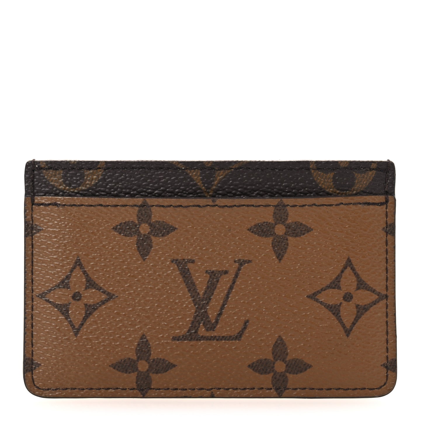 Reverse Monogram Card Holder
