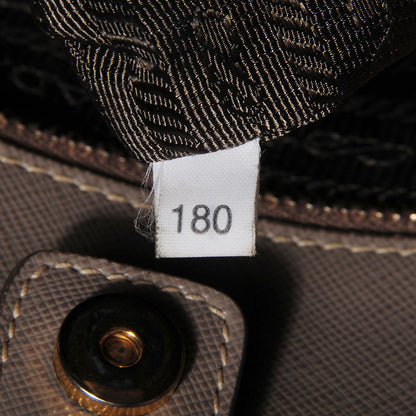 Prada Saffiano Lux Open Promenade Tote Argilla 7 of 10