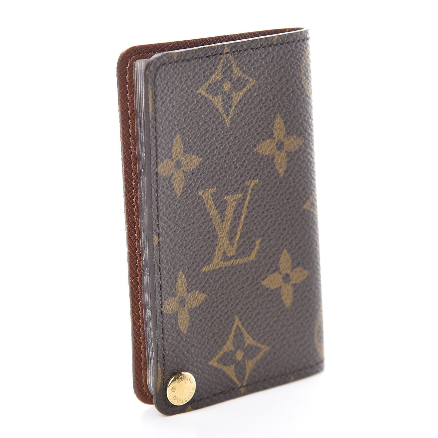 Monogram Credit Card Photo Holder