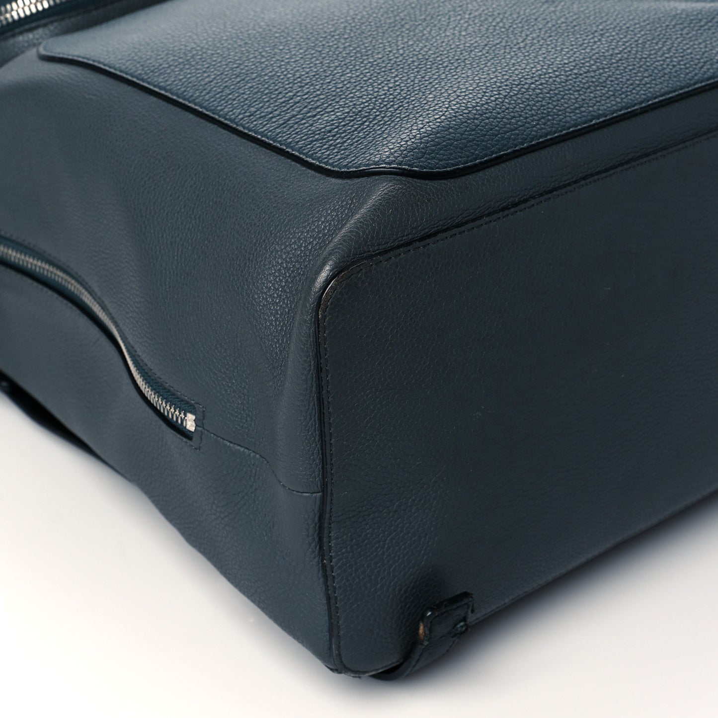 Calfskin Goya Backpack Grey Blue