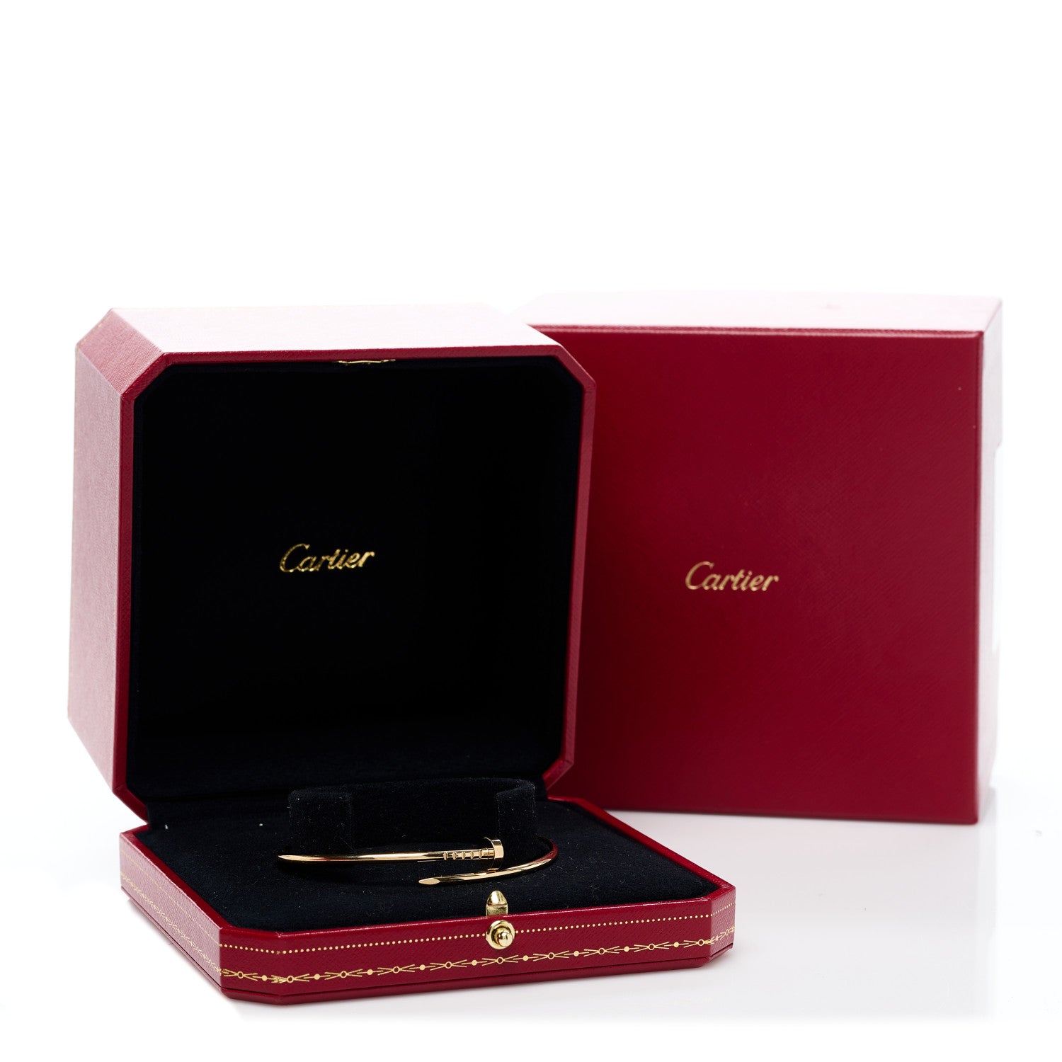 Cartier 18K Yellow Gold Small Juste Un Clou Bracelet 18 4 of 4