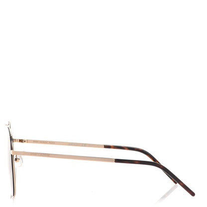 Saint Laurent Aviator Classic 11 Sunglasses Gold 3 of 9