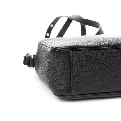 Prada Vitello Daino Camera Crossbody Black 7 of 9