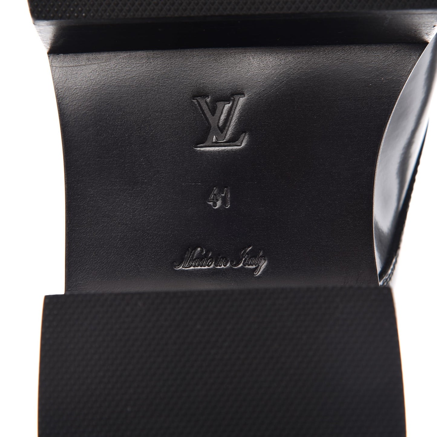 Patent Monogram Corcovado Flat Derby 41 Black