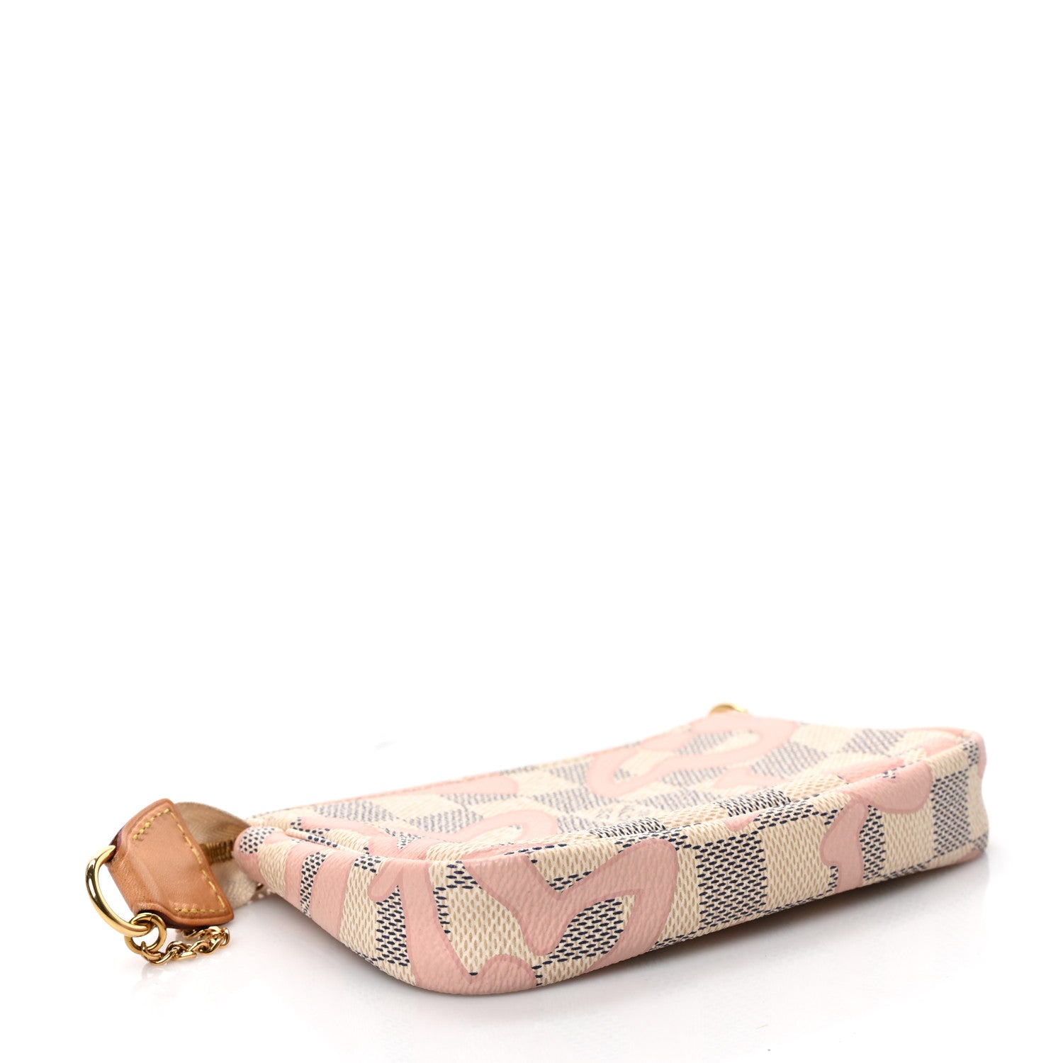 Louis Vuitton Damier Azur Tahitienne Mini Pochette Accessories 3 of 5