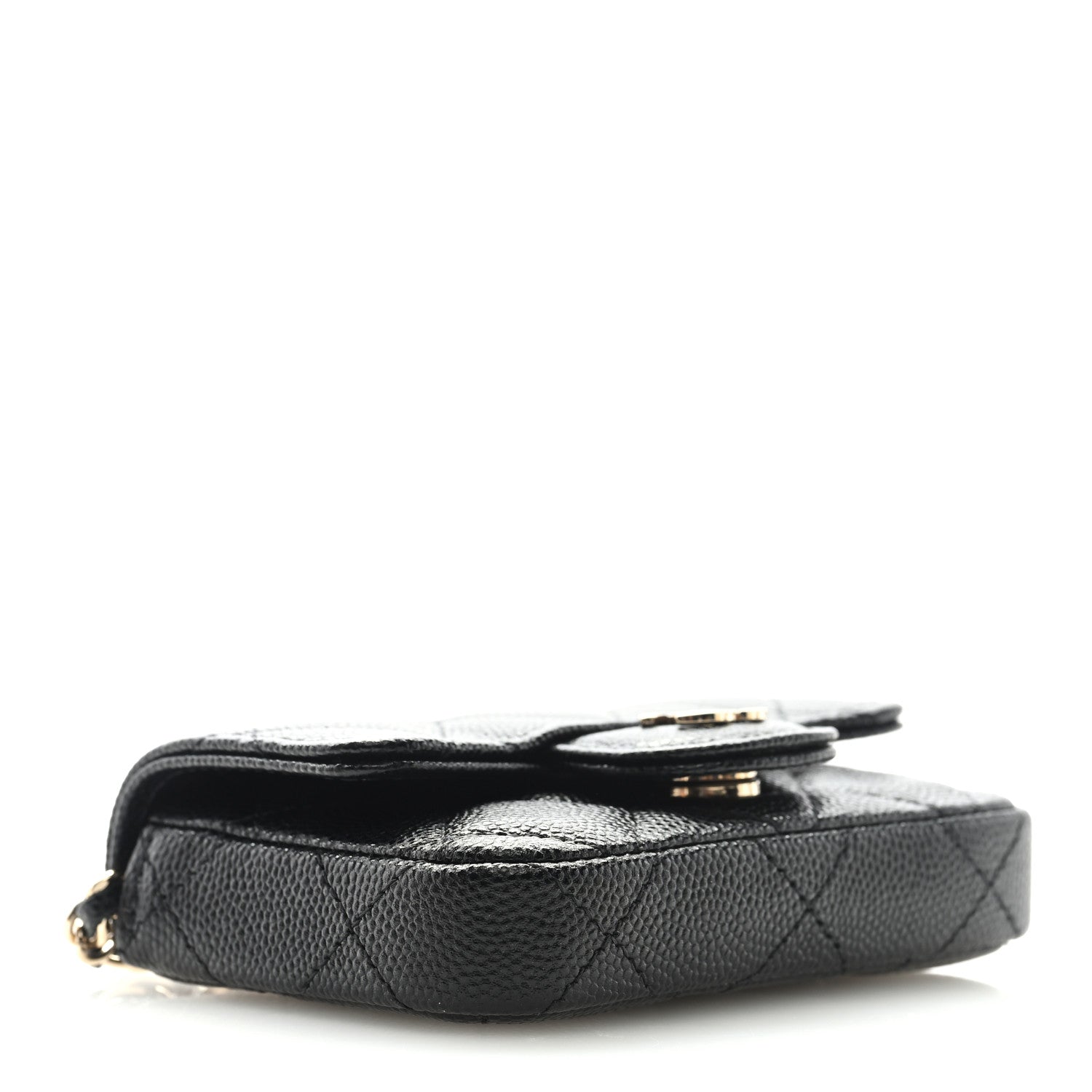 Chanel Caviar Quilted Mini Chain Belt Bag Black 4 of 10