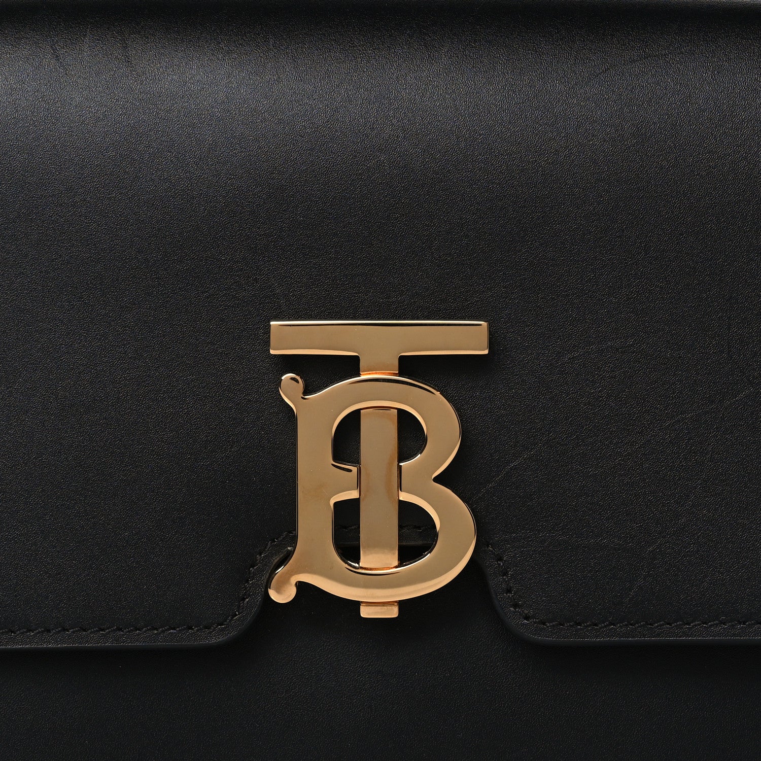 Burberry Calfskin Small TB Bag Black 7 of 9