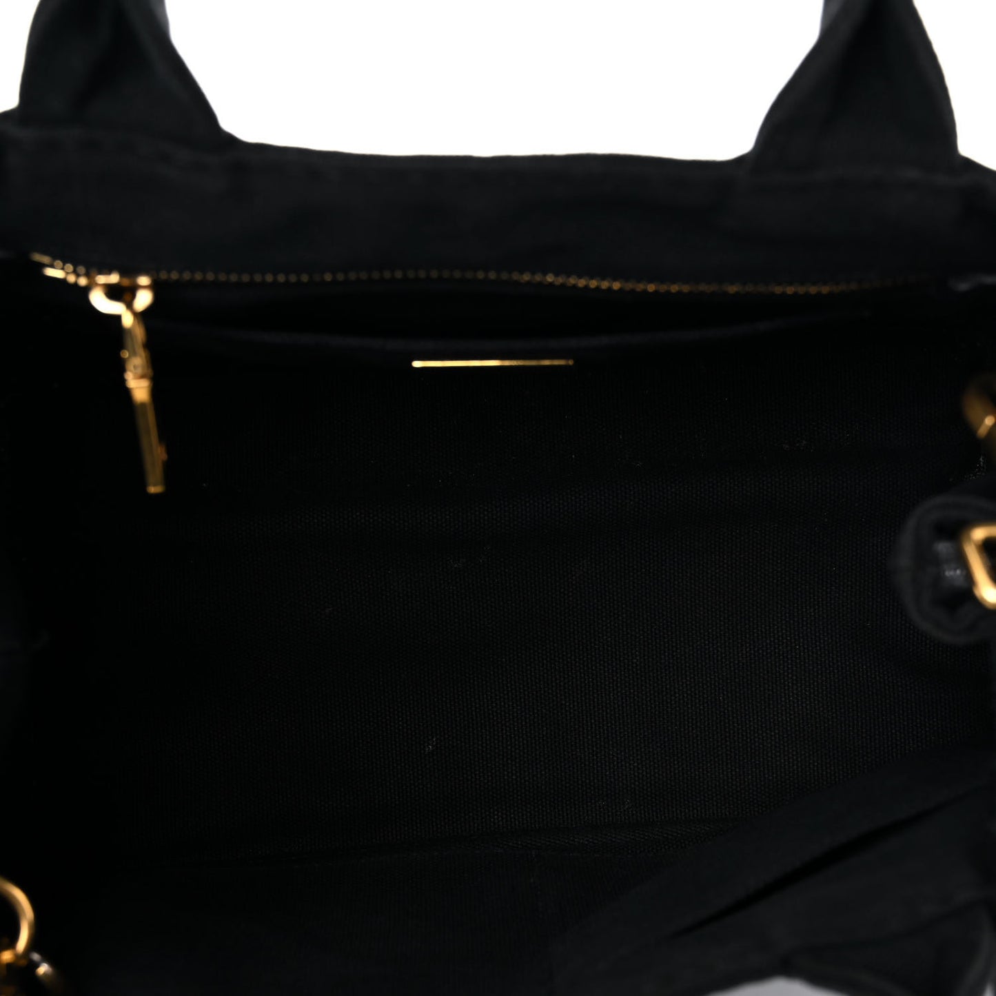 Canapa Small Logo Tote Black