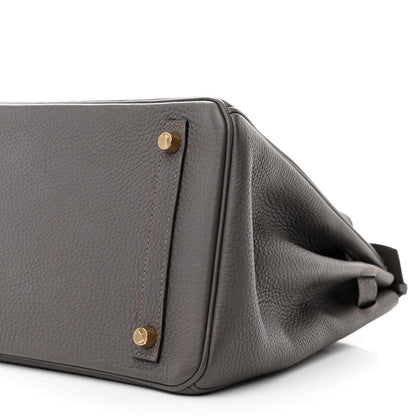 Hermes Togo Birkin 30 Etain 10 of 10