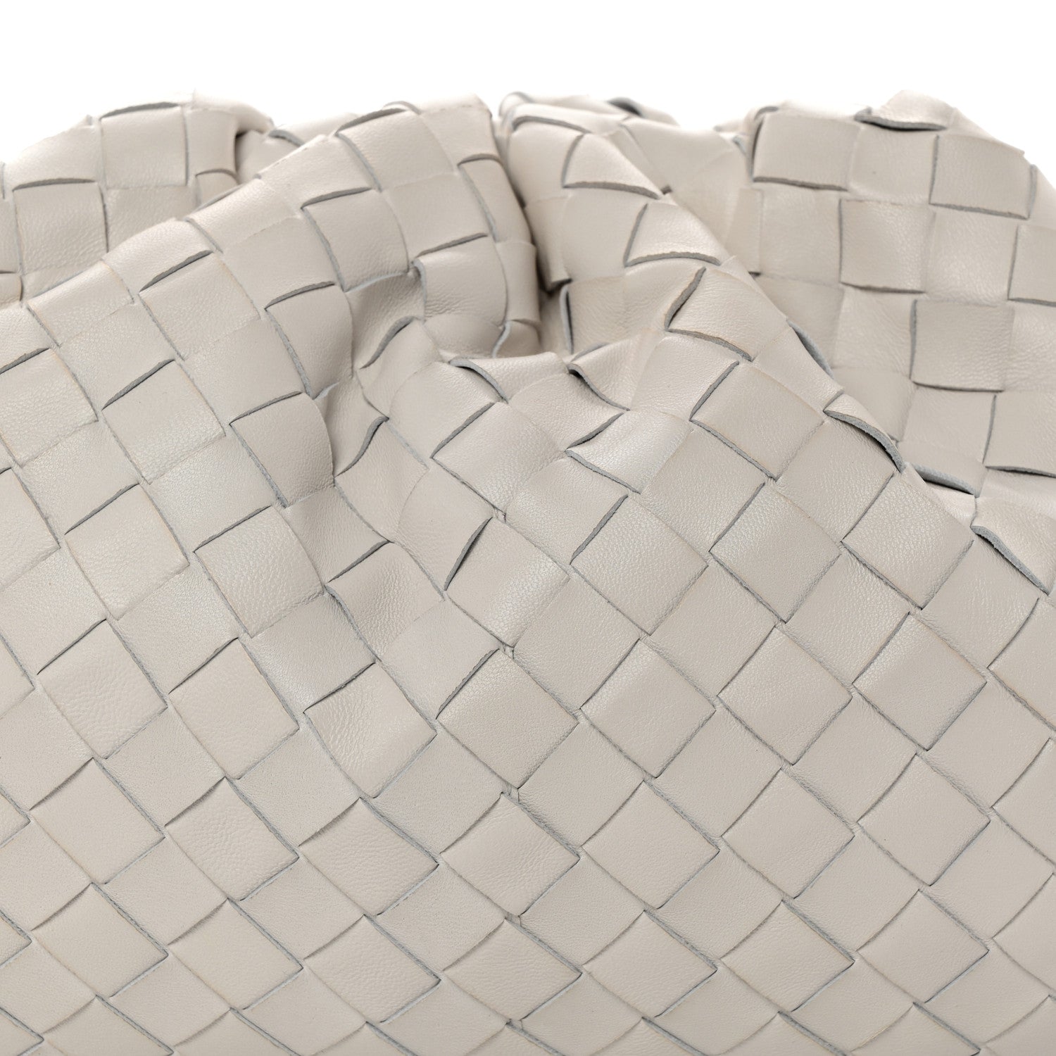 Bottega Veneta Nappa Maxi Intreccio The Pouch Oversized Clutch Plaster 8 of 12