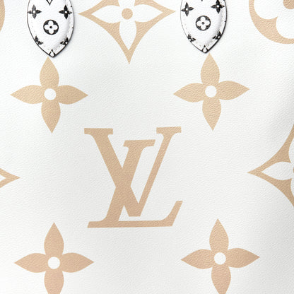 Louis Vuitton Monogram Giant Onthego GM Kaki Beige 10 of 10