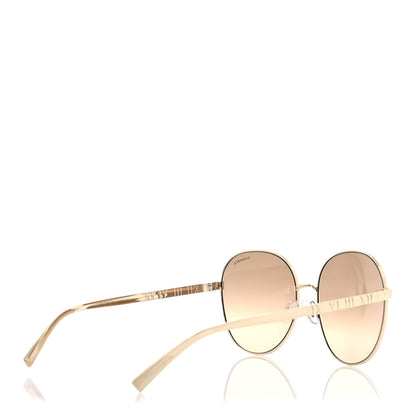 Tiffany Atlas Round Sunglasses TF 3079 Gold 4 of 8