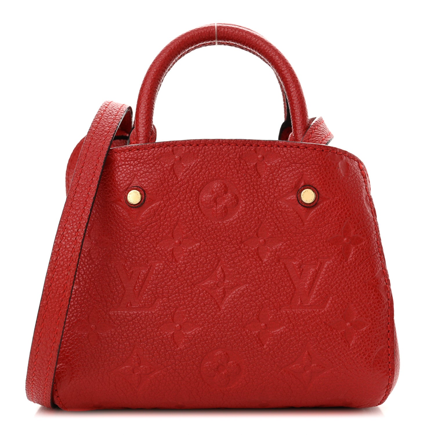 Louis Vuitton Empreinte Montaigne Nano Cherry 1 of 12