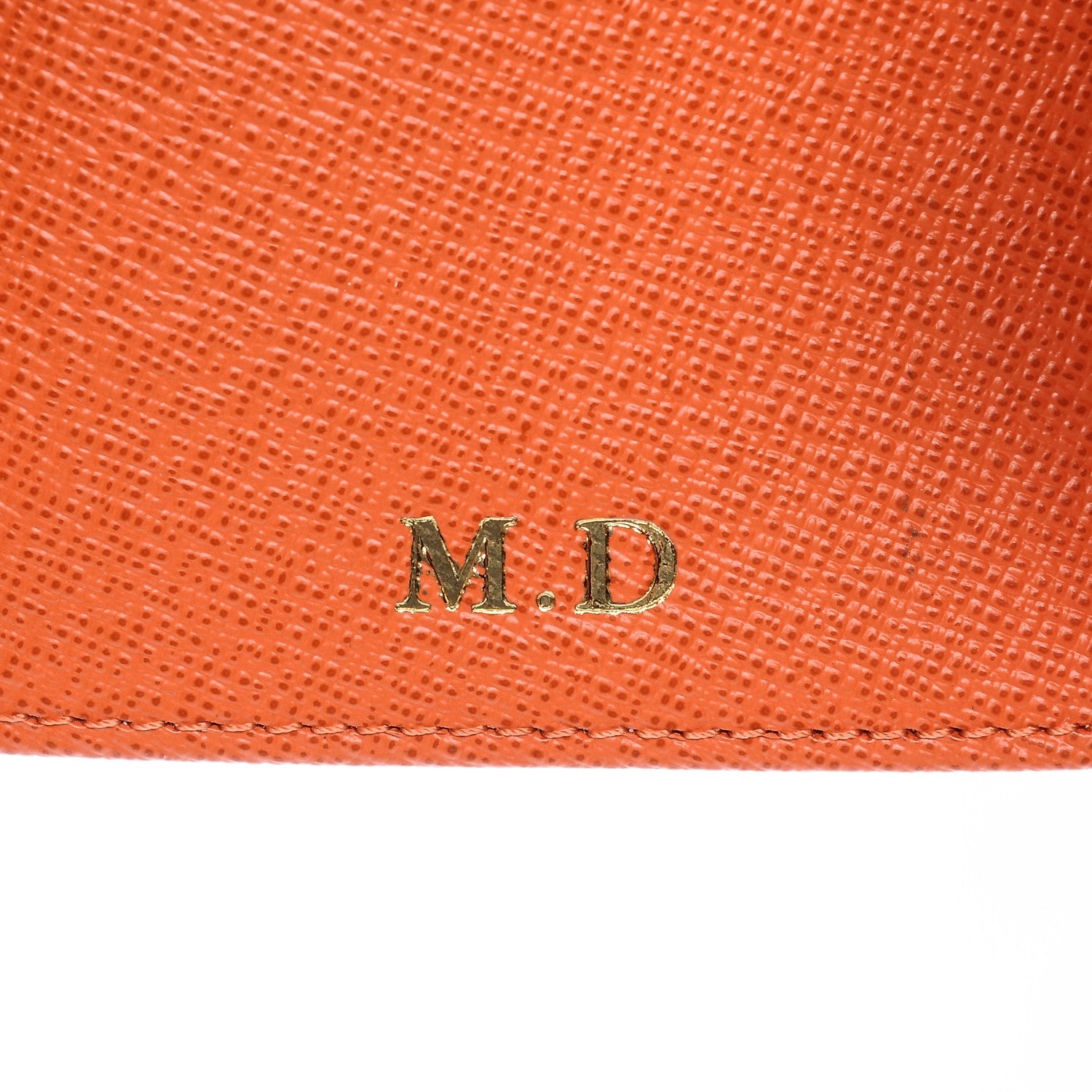 Louis Vuitton Monogram Multicolor Joey Wallet White Orange 7 of 7