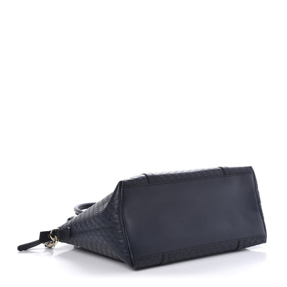 Gucci Soft Microguccissima Dome Satchel Navy 5 of 11