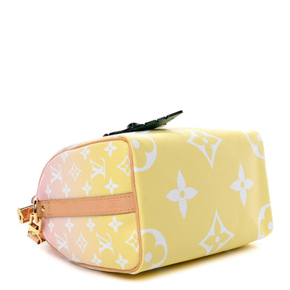 Louis Vuitton Monogram Giant By The Pool Speedy Bandouliere 25 Light Pink 3 of 4
