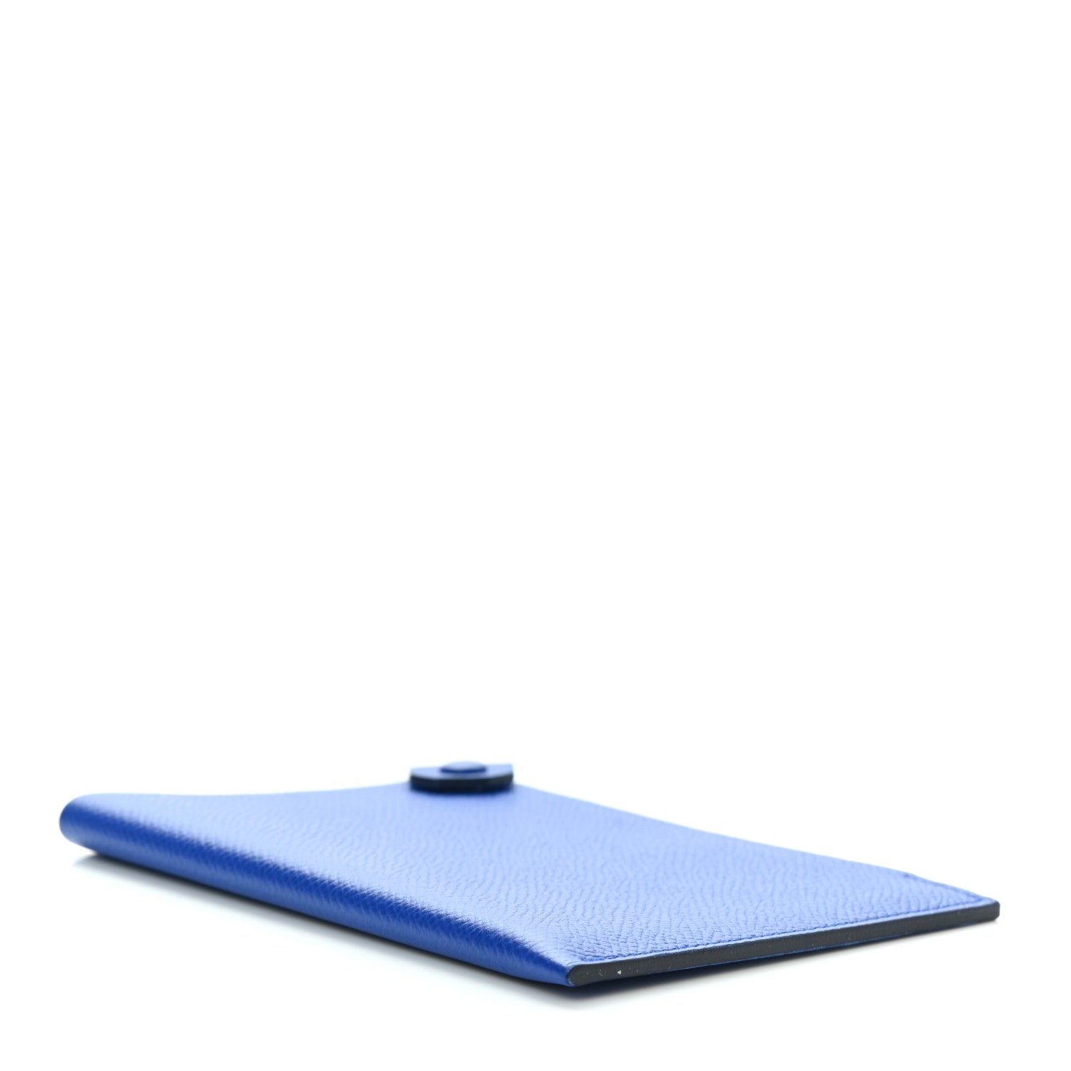 Hermes Epsom Tarmac PM Passport Holder Bleu Electrique 4 of 8