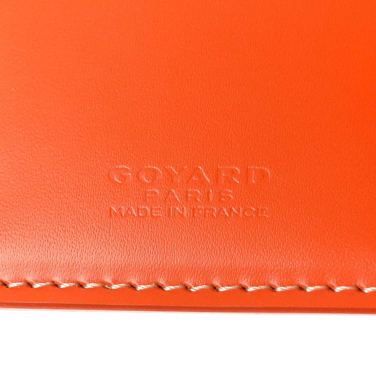 Goyard Goyardine Saint Pierre Card Holder Orange 6 of 9
