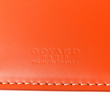 Goyard Goyardine Saint Pierre Card Holder Orange 6 of 9