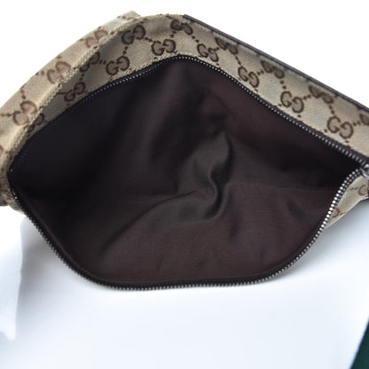 Gucci Monogram Web Belt Bag Dark Brown 5 of 9
