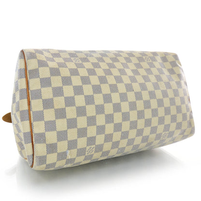 Louis Vuitton Damier Azur Speedy 35 4 of 9