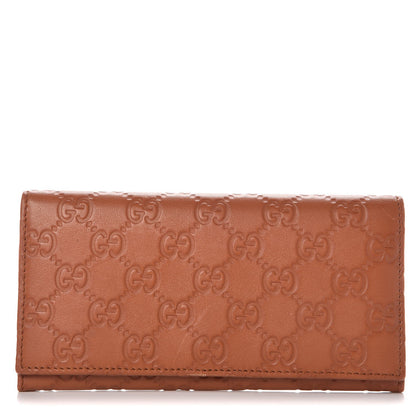 Gucci Guccissima Continental Wallet Saffron 1 of 10