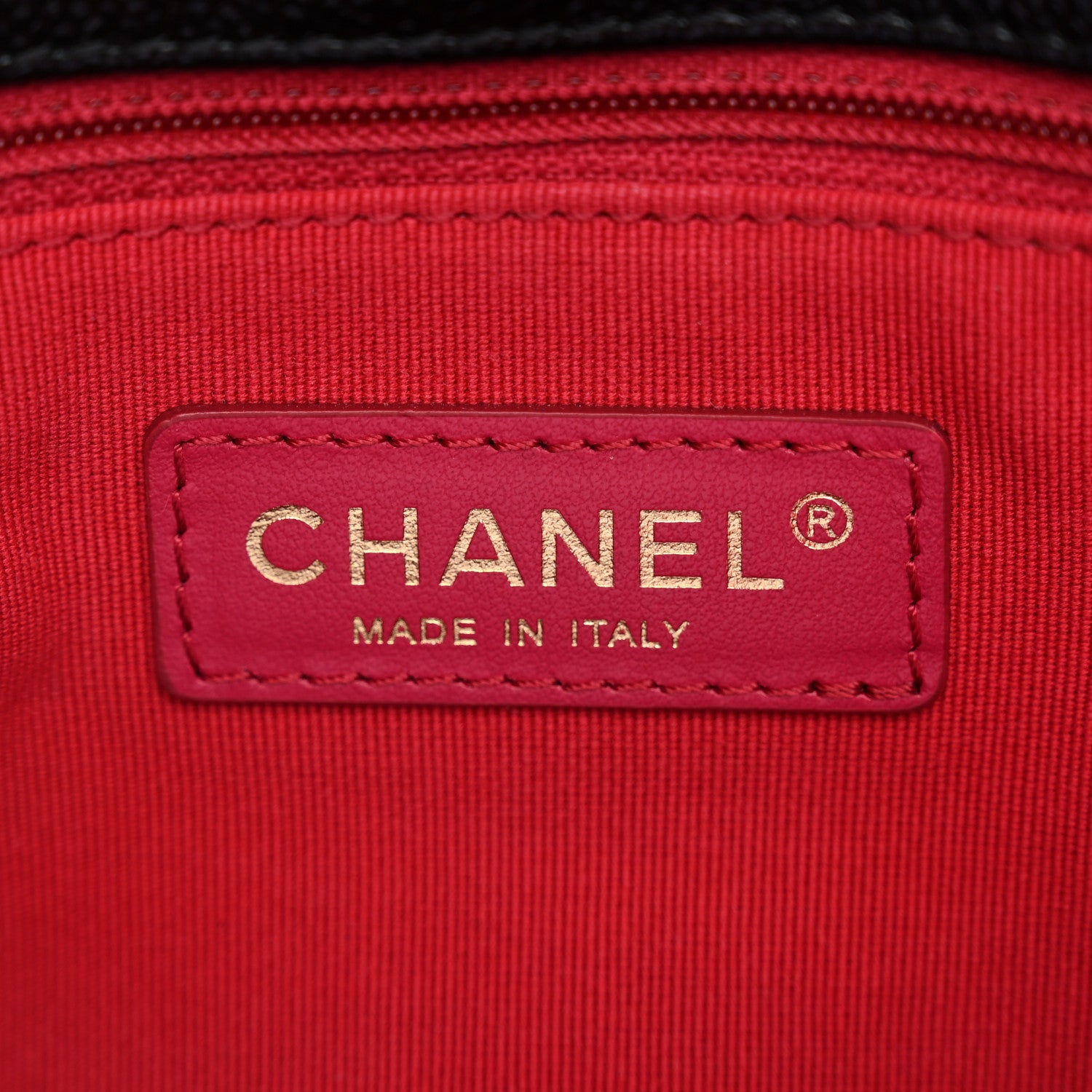 Chanel Shiny Caviar Quilted Large Chain Melody Flap Black 6 of 12