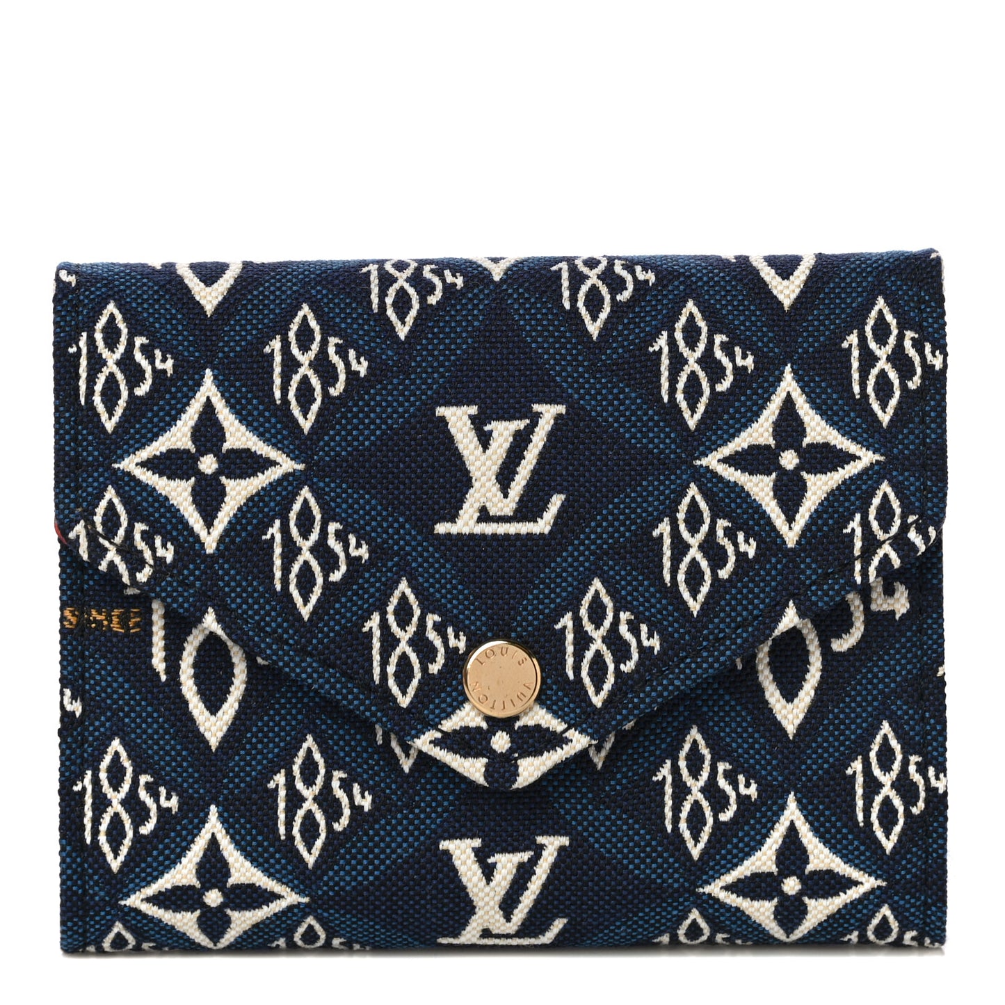 Jacquard Since 1854 Victorine Wallet Blue