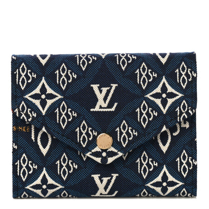 Louis Vuitton Jacquard Since 1854 Victorine Wallet Blue 1 of 10