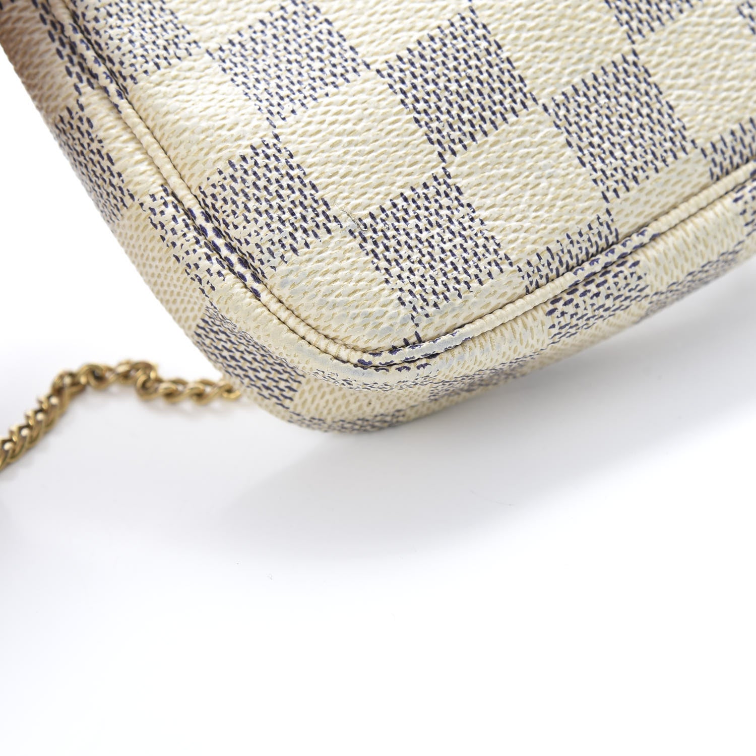 Louis Vuitton Damier Azur Mini Pochette Accessories 10 of 13