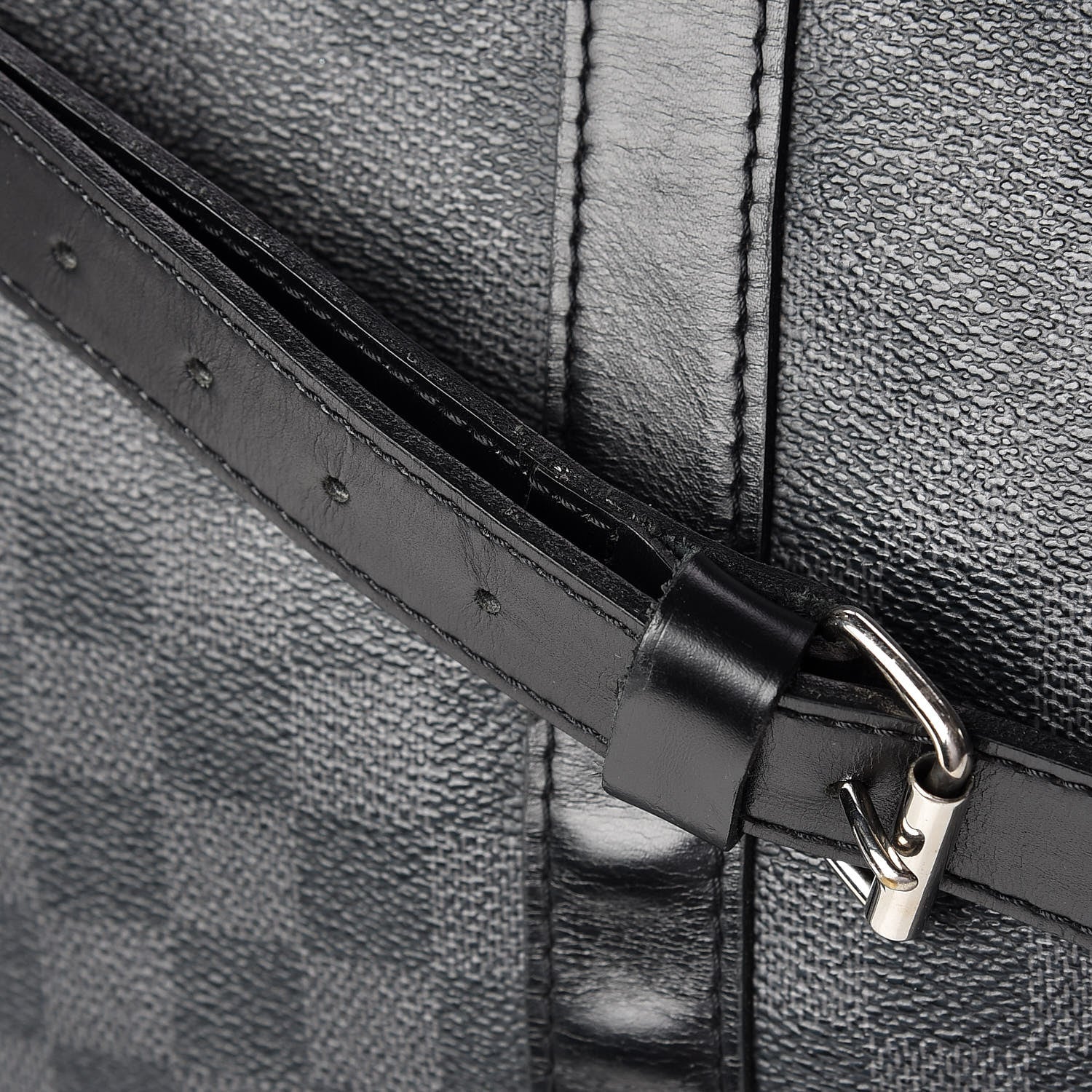Louis Vuitton Damier Graphite Keepall Bandouliere 55 28 of 32