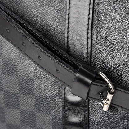 Louis Vuitton Damier Graphite Keepall Bandouliere 55 28 of 32